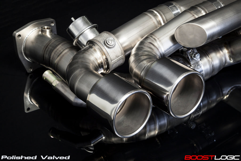 Boost Logic Porsche 991 Turbo Formula Series Titanium Exhaust