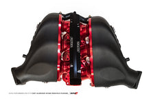 Load image into Gallery viewer, AMS Performance 2009+ Nissan GT-R R35 Alpha Carbon/Billet Intake Manifold w/Secondary Fuel Rail