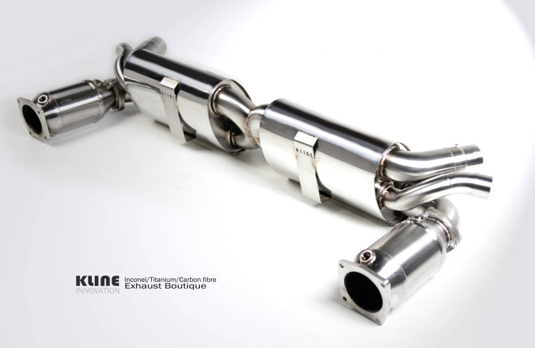 Kline Innovation Porsche 991 Turbo Exhaust System