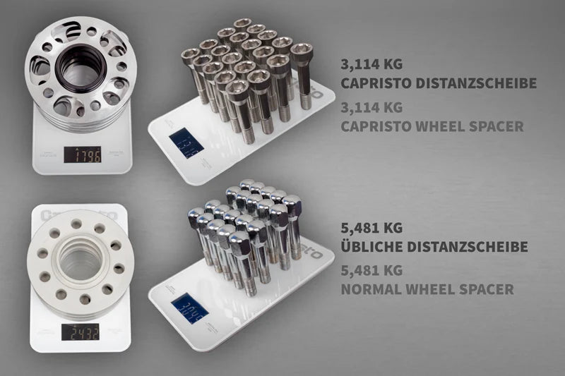 Capristo Wheel Spacers Ferrari 488 / F8 / SF90