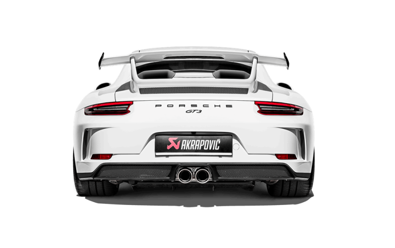 Akrapovic Evolution Header Set w/Slip-On Race Line Exhaust Porsche 991 GT3