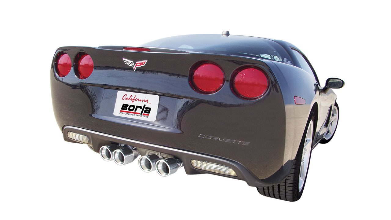 Borla S-Type Classic Exhaust C6 Corvette (2005-2008)