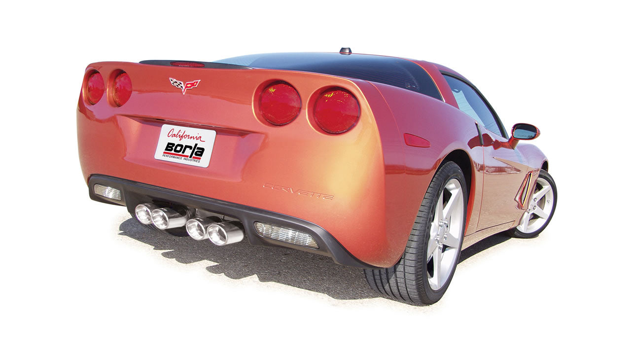 Borla S-Type II Axle Back Exhaust C6 Corvette (2005-2008)
