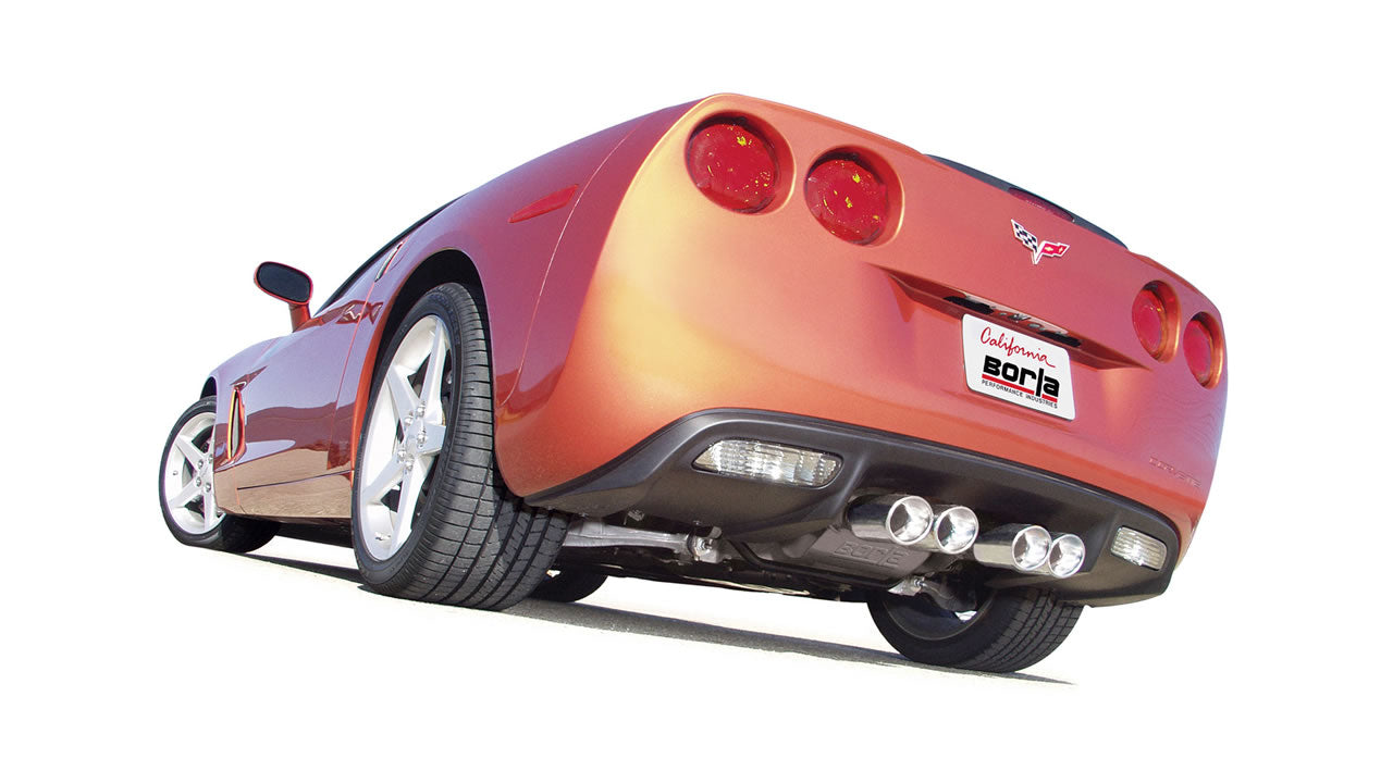 Borla S-Type II Axle Back Exhaust C6 Corvette (2005-2008)
