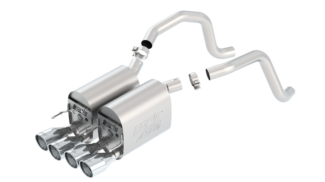 Borla ATAK Axle Back Exhaust C6 Corvette (2005-2008)