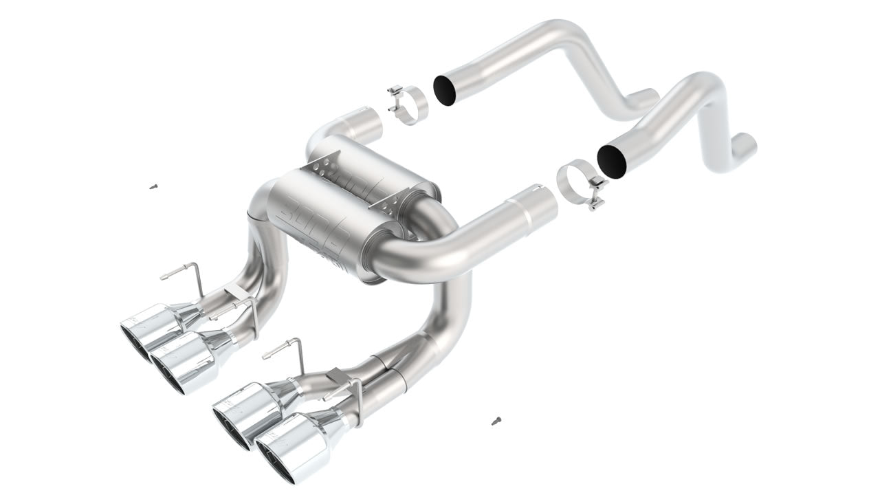 Borla ATAK Axle Back Exhaust C6 Corvette Z06 / ZR1 (2006-2013)