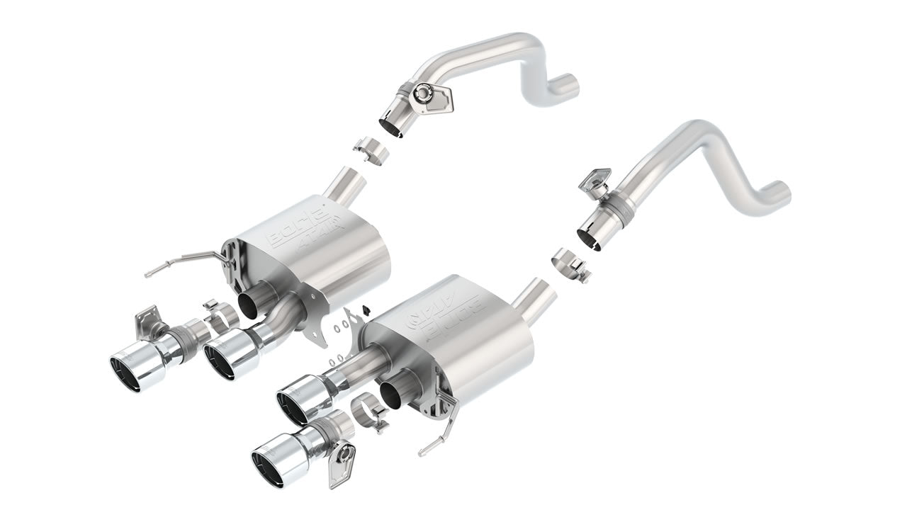 Borla ATAK Exhaust C7 Corvette w/AFM & NPP (2014-2019)