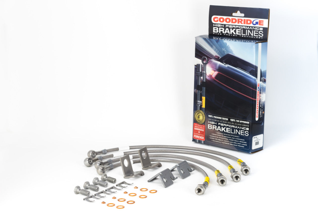 Goodridge Stainless Steel Brake Line Kit C6 Grand Sport / Z06 / ZR1 (2006-2013)