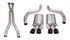 Corsa Sport Catback Exhaust C6 Corvette Z06 / ZR1 (2006-2013)