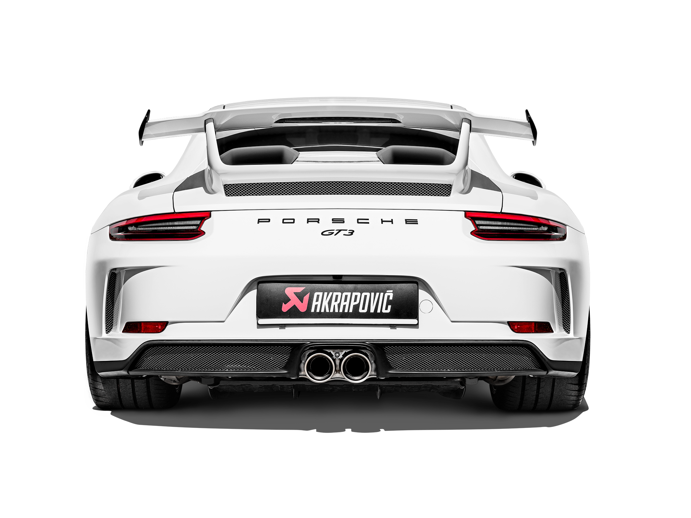 Akrapovic Titanium Slip-On Race Line Exhaust Porsche 991.2 GT3 (2017-2019)