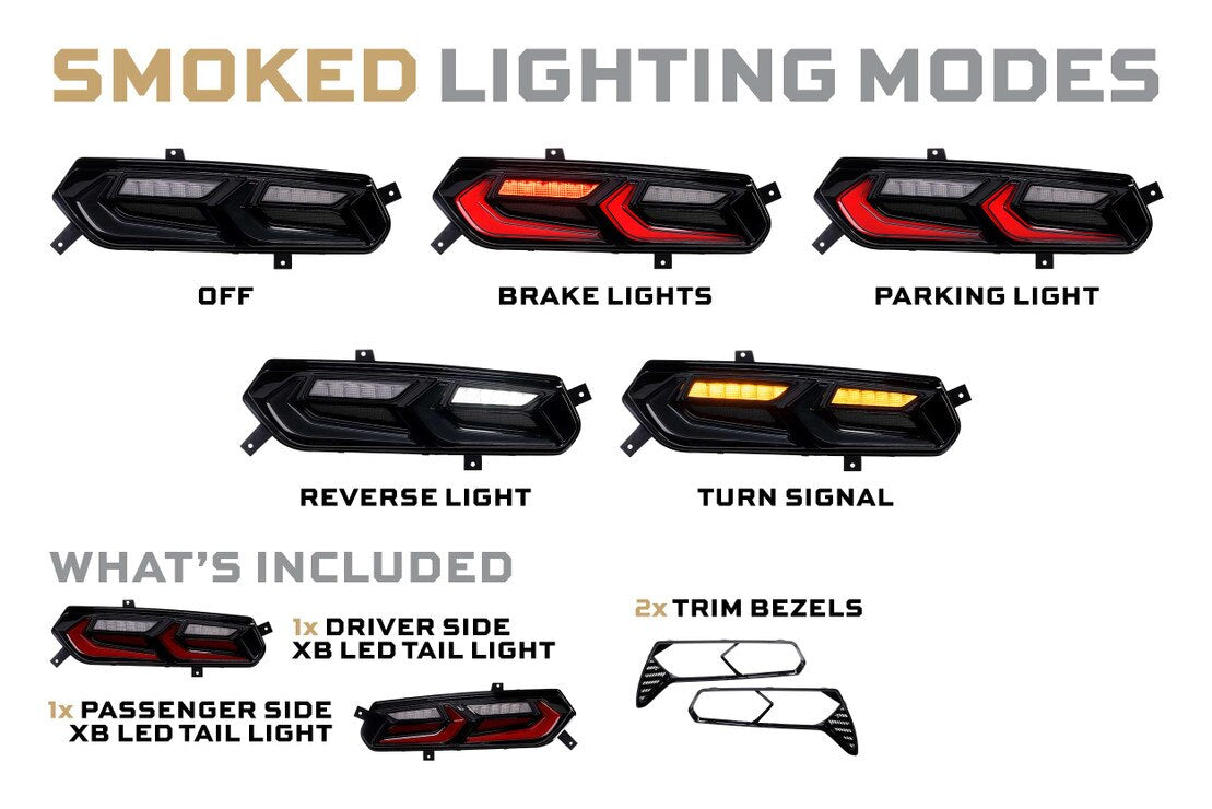 Morimoto XB LED Tail Lights C7 Corvette (2014-2019)