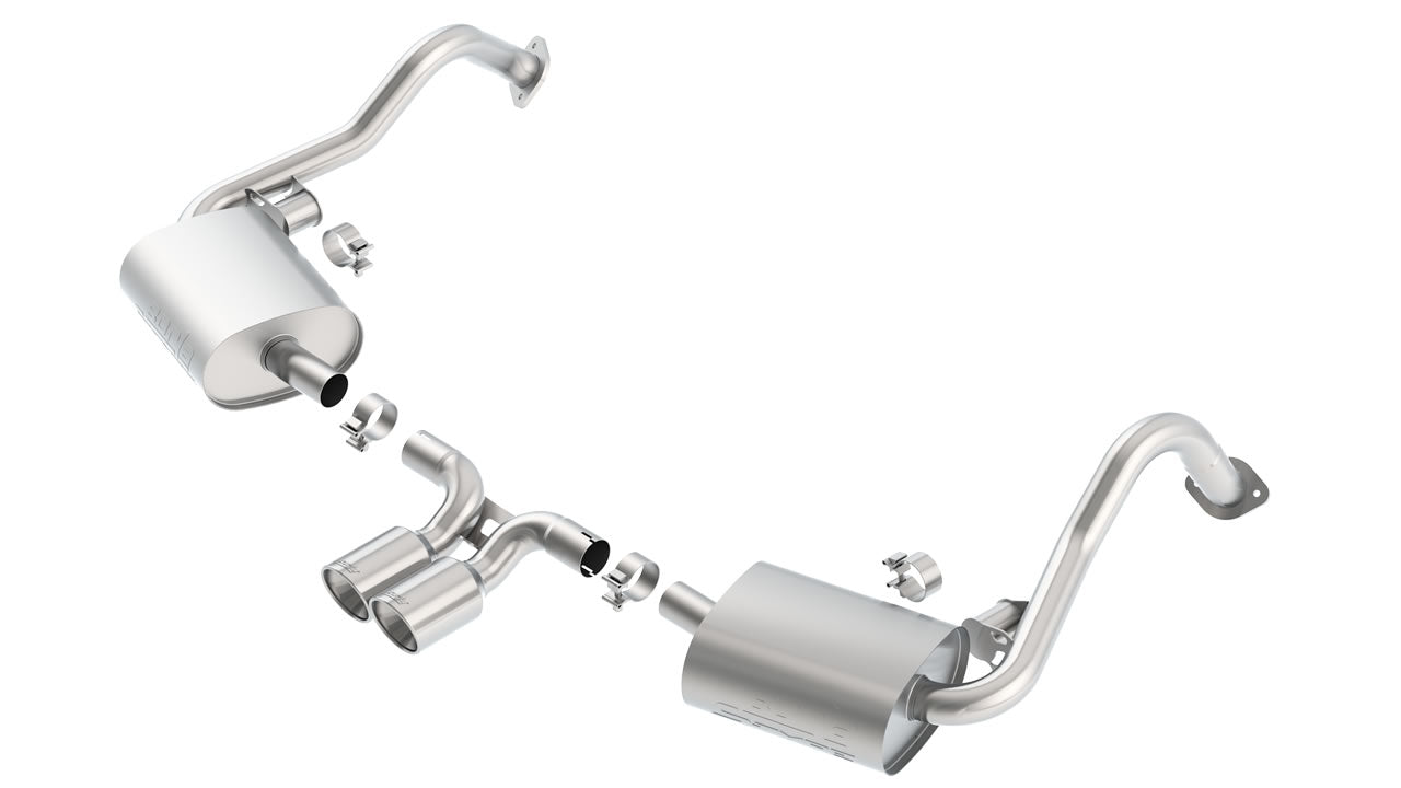 Borla S-Type Catback Exhaust Porsche 981 Boxster / Cayman (2013-2016)