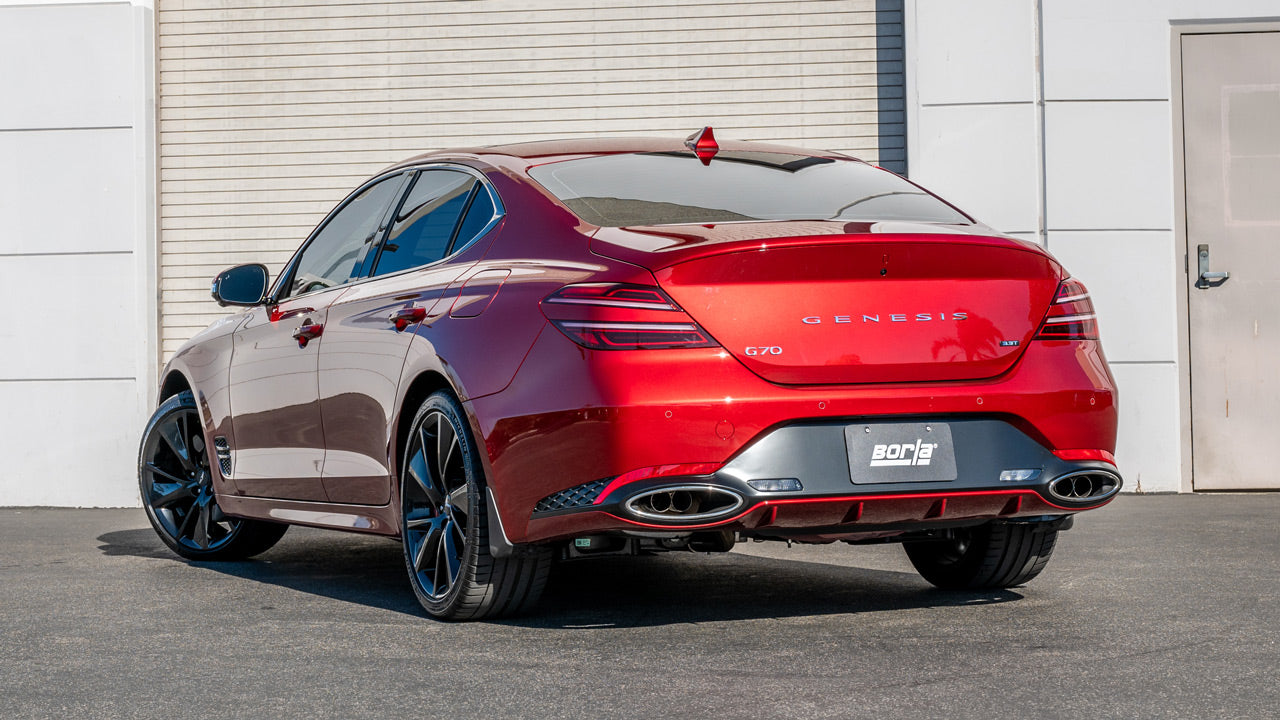 Borla S-Type Catback Exhaust Genesis G70 (2022-2025)
