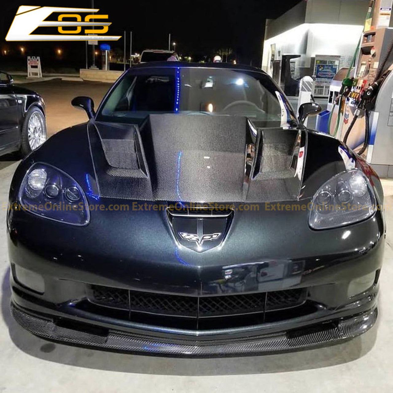 Extreme Online Store Carbon Fiber Front Lip C6 Corvette Grand Sport / Z06 / ZR1 (2006-2013)
