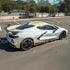 Extreme Online Store Carbon Fiber Front Splitter & Side Skirts Package C8 Corvette (2020+)