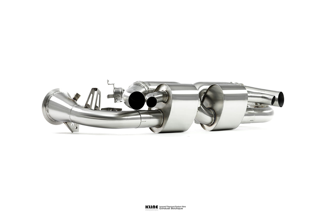 Kline Innovation Valvetronic Exhaust System Porsche 992 Turbo / Turbo S (2020+)