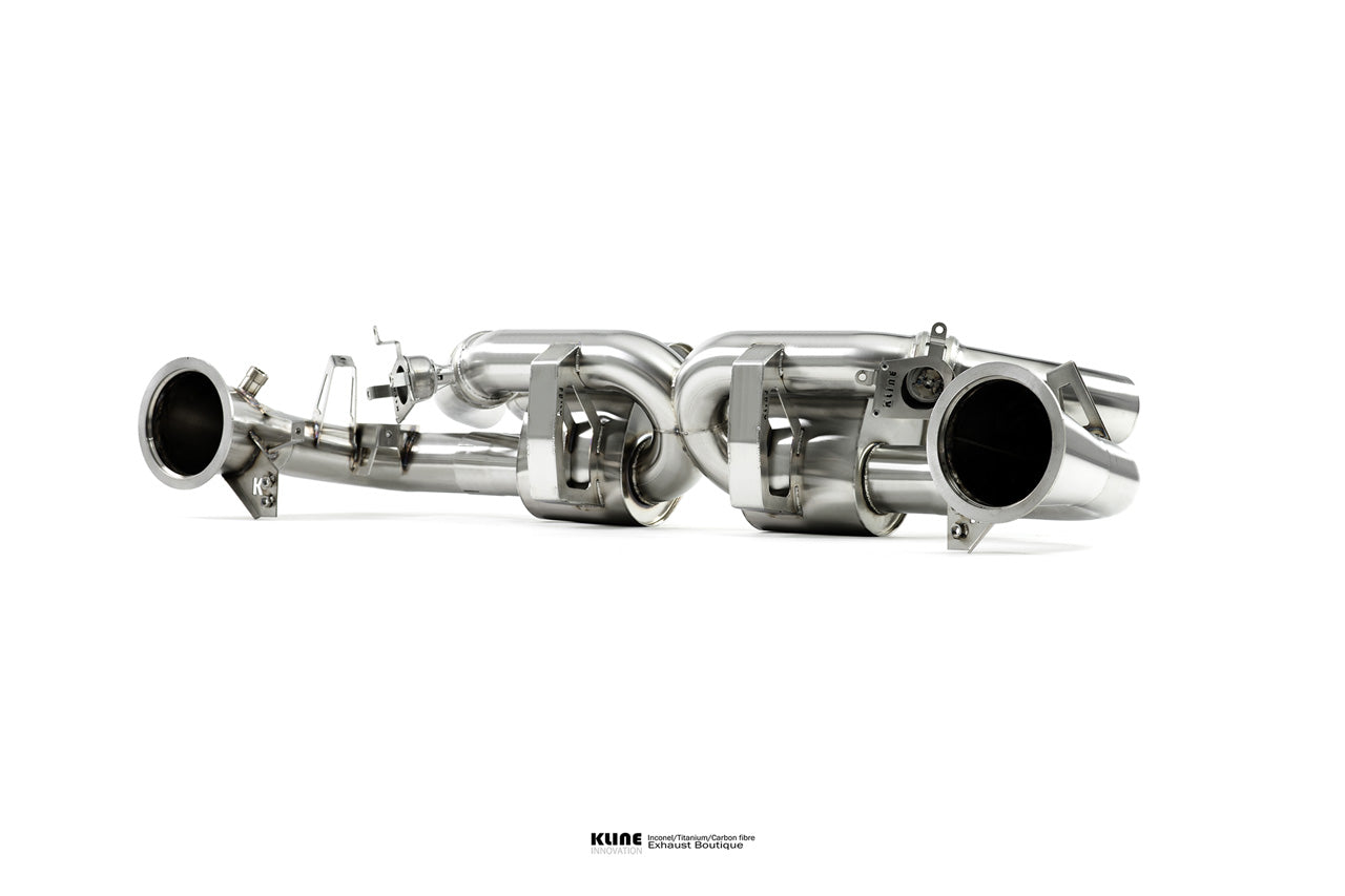 Kline Innovation Valvetronic Exhaust System Porsche 992 Turbo / Turbo S (2020+)