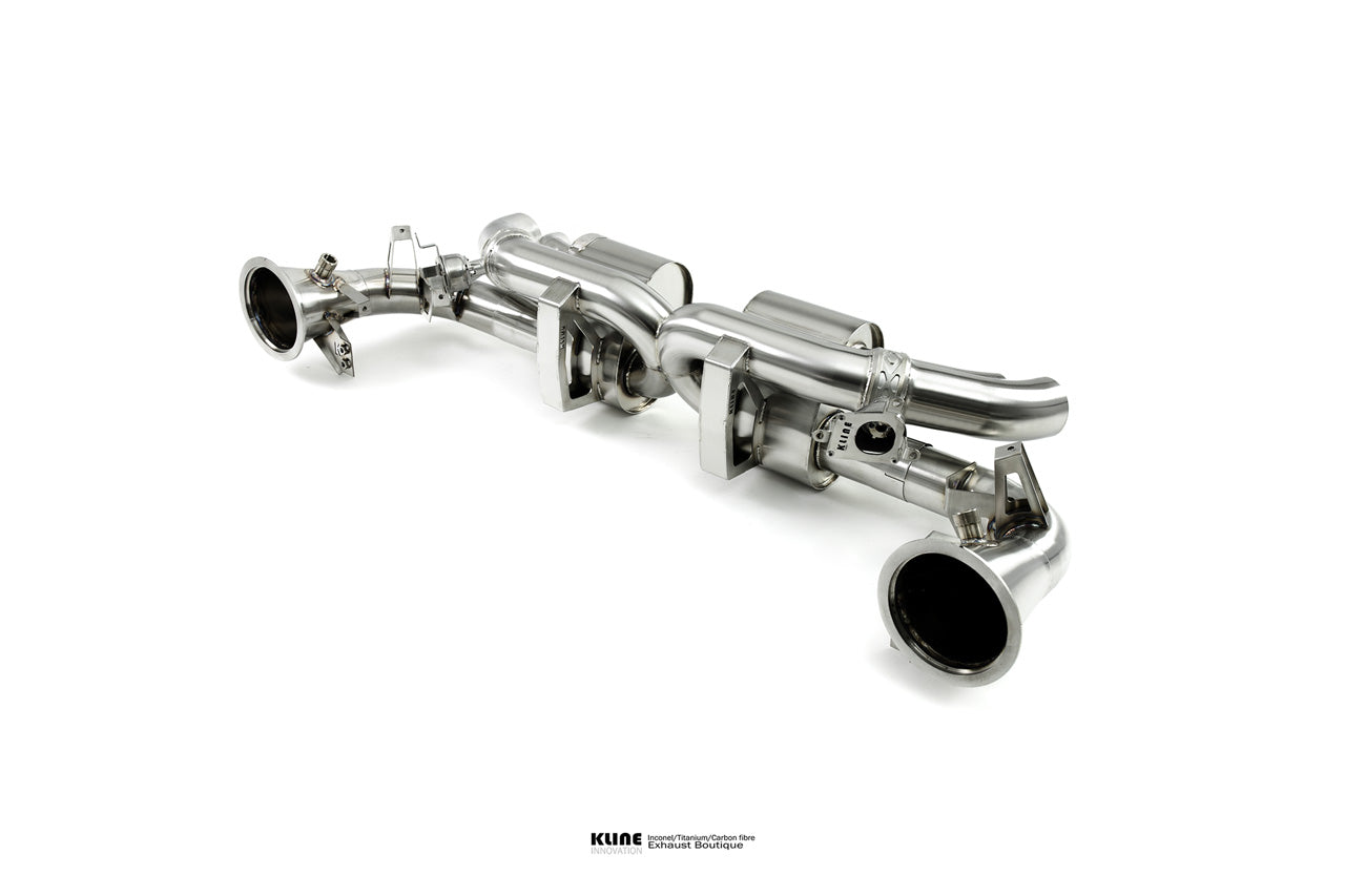 Kline Innovation Valvetronic Exhaust System Porsche 992 Turbo / Turbo S (2020+)