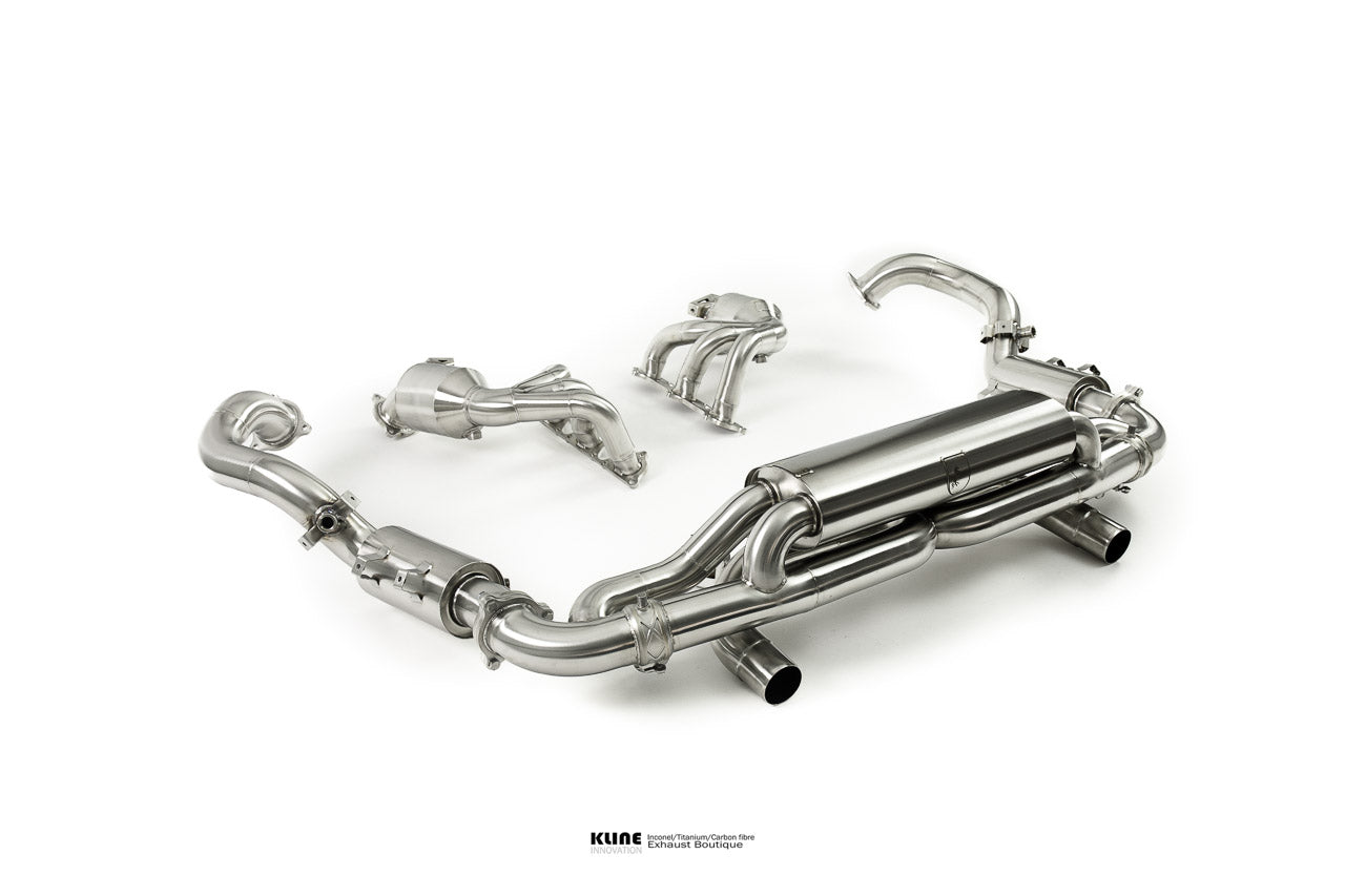 Kline Valvetronic Exhaust System Porsche 718 GT4 RS