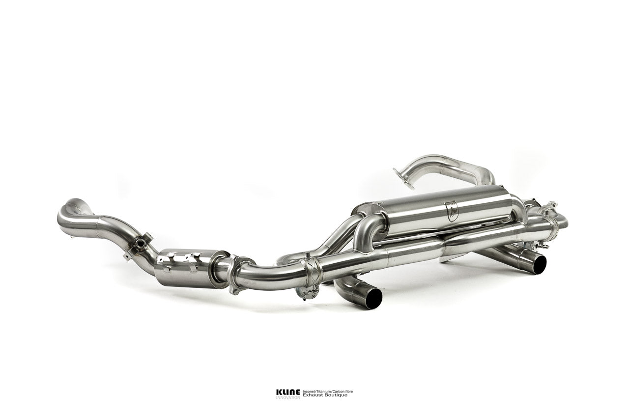 Kline Valvetronic Exhaust System Porsche 718 GT4 RS