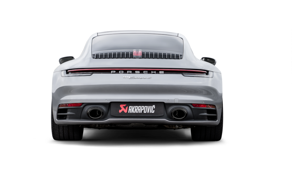 Akrapovic Titanium Slip-On Race Line Exhaust Porsche 992 Carrera (2019+)