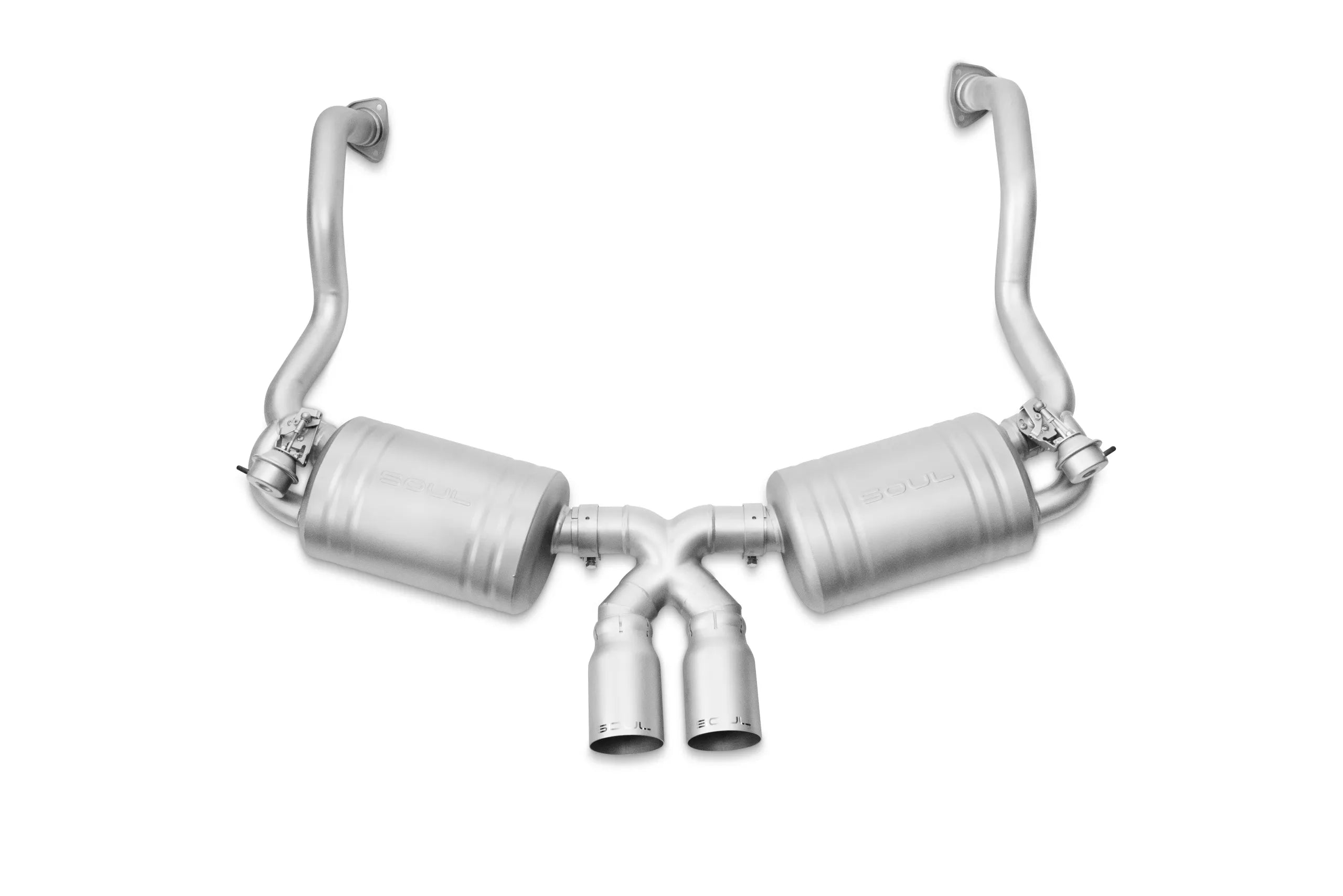 SOUL Valved Exhaust System Porsche 987.1 Boxster / Cayman (2005-2008)