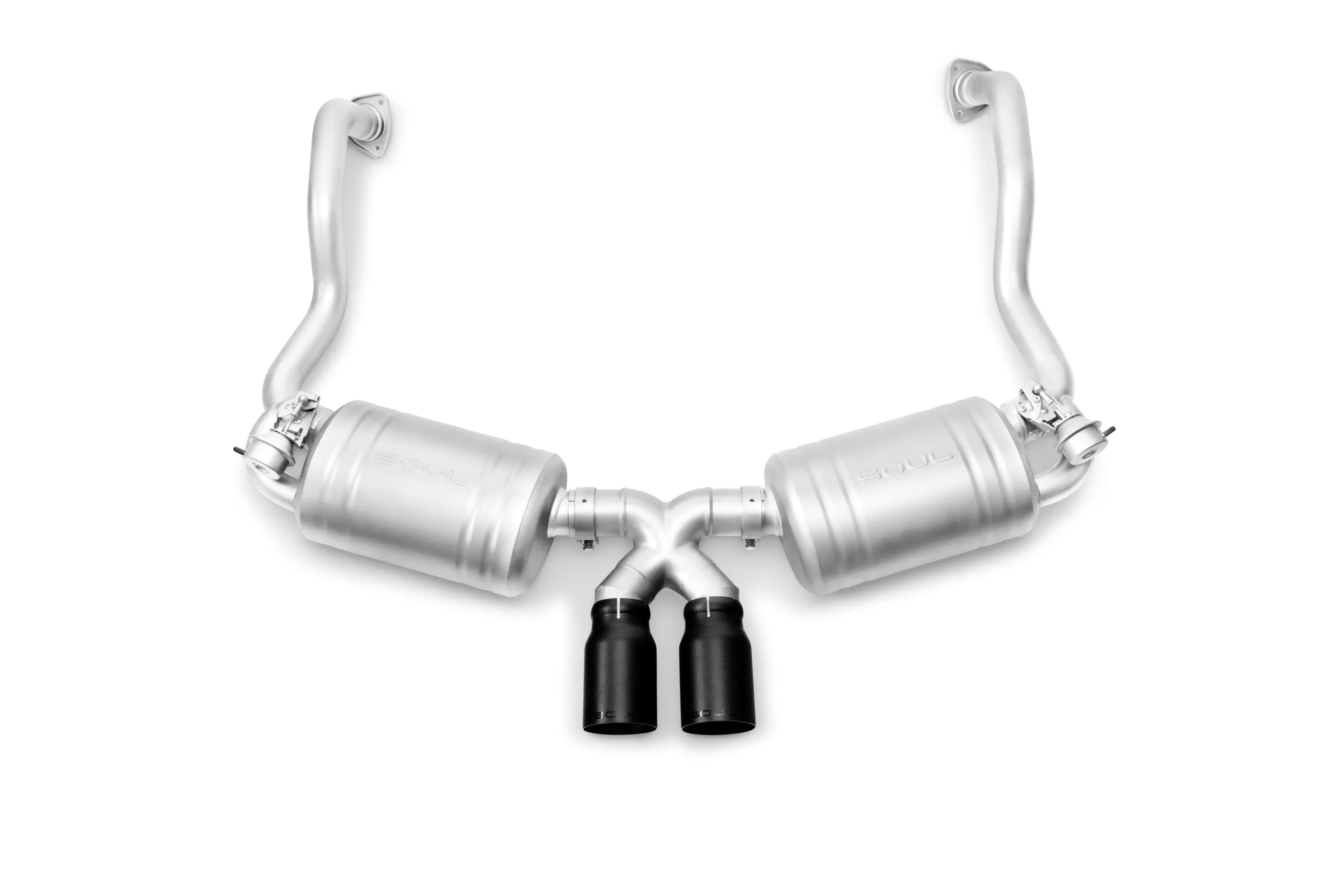 SOUL Valved Exhaust System Porsche 987.1 Boxster / Cayman (2005-2008)