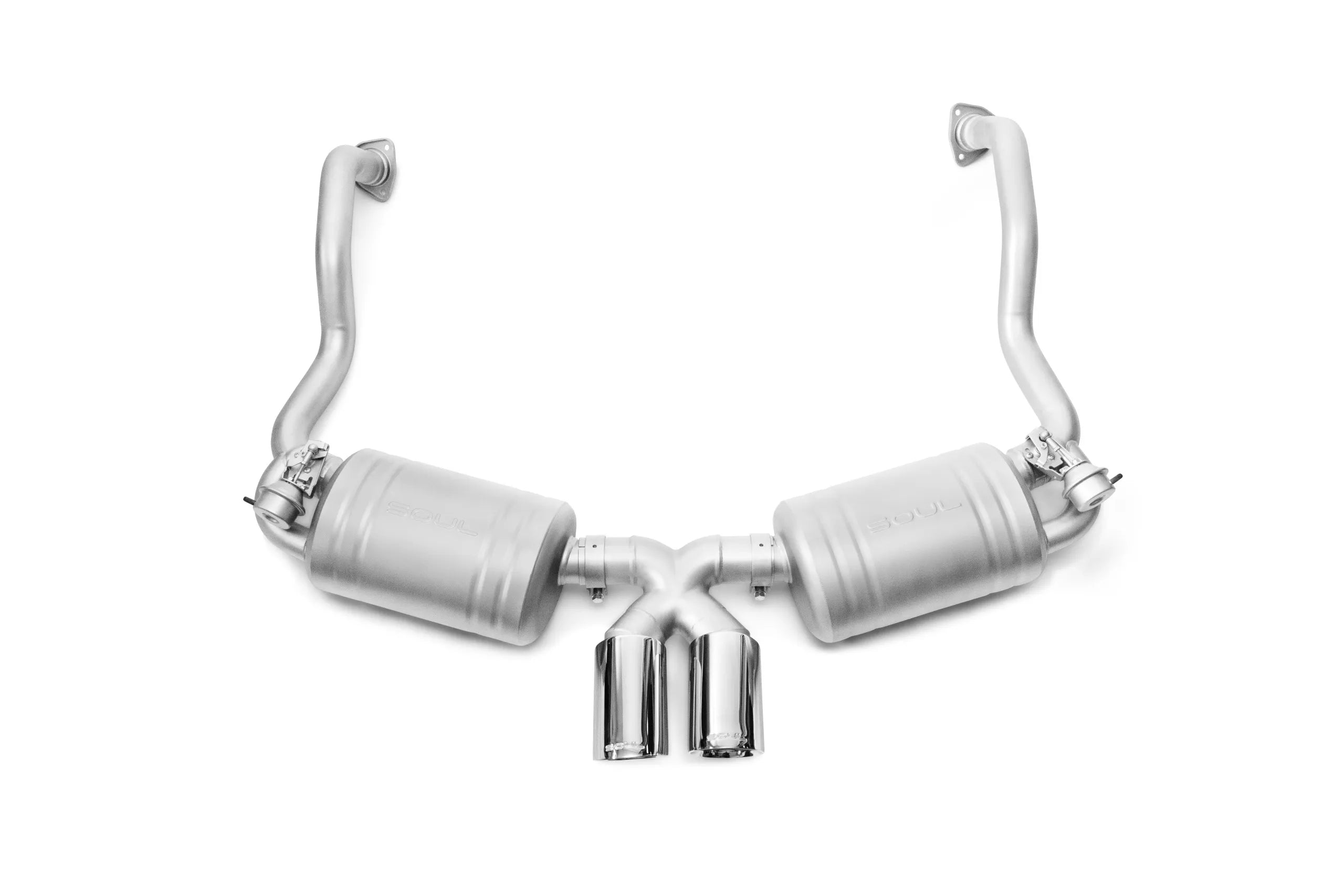 SOUL Valved Exhaust System Porsche 987.1 Boxster / Cayman (2005-2008)