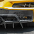 Extreme Online Store Carbon Fiber Finned Diffuser C8 Corvette Z06 (2023+)