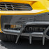 Extreme Online Store Carbon Fiber Finned Diffuser C8 Corvette Z06 (2023+)