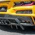 Extreme Online Store Carbon Fiber Finned Diffuser C8 Corvette Z06 (2023+)