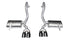 Corsa Xtreme Axleback Exhaust C5 Corvette (1997-2004)
