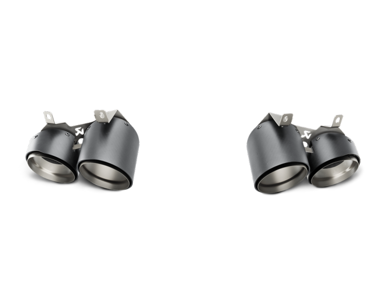 Akrapovic Titanium Slip-On Line Exhaust w/ Carbon Tips Lamborghini Huracan