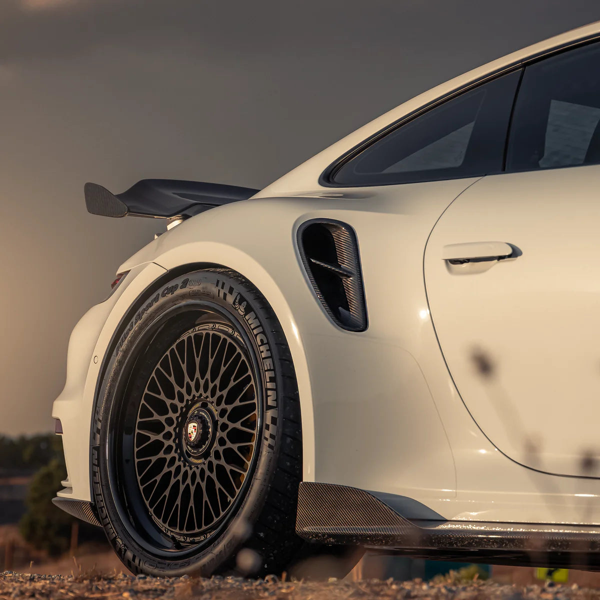 RYFT Carbon Fiber Side Intakes Porsche 992 Turbo / Turbo S (2021+)