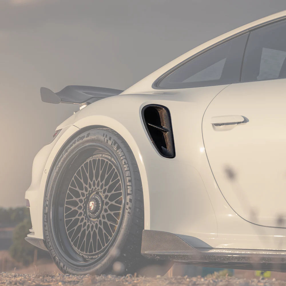 RYFT Carbon Fiber Side Intakes Porsche 992 Turbo / Turbo S (2021+)