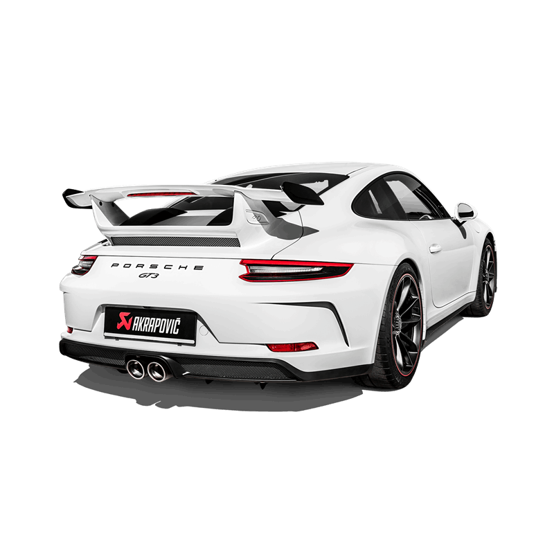 Akrapovic Evolution Header Set w/Slip-On Race Line Exhaust Porsche 991 GT3