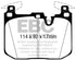 EBC Yellowstuff Front Brake Pads BMW F87 M2 / F80 M3 / F82 M4