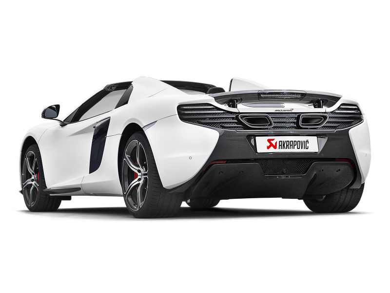 Akrapovic Slip-On Line (Titanium) w/ Carbon Tips McLaren 650S