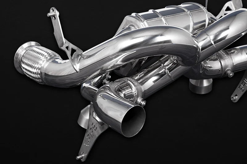 Capristo Valved X-Pipe Exhaust Lamborghini Huracan EVO / STO / Tecnica