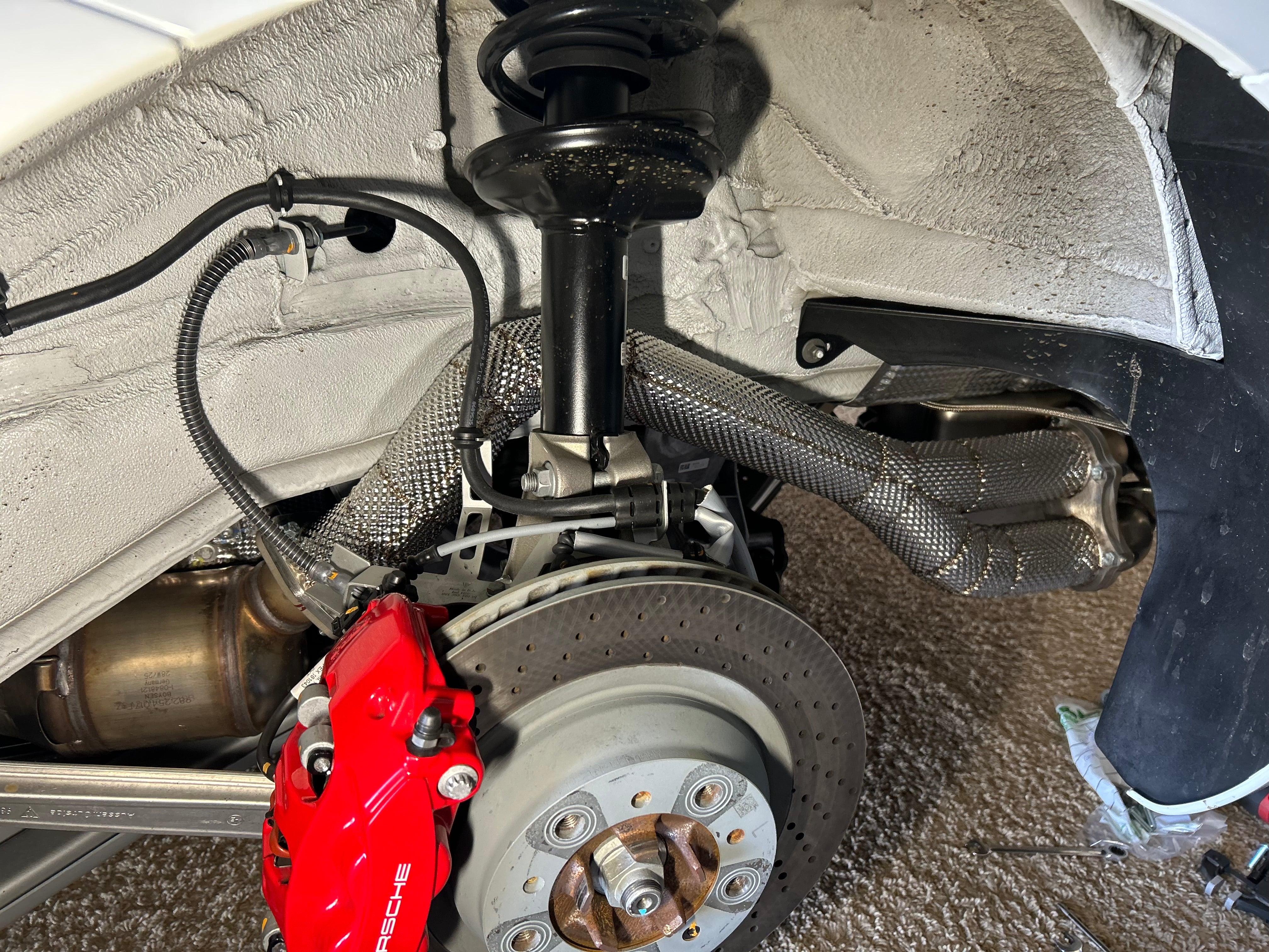 Forza Motor Works Competition Over Axle Pipes Porsche 718 GT4 / Spyder / GTS 4.0L (2020+)