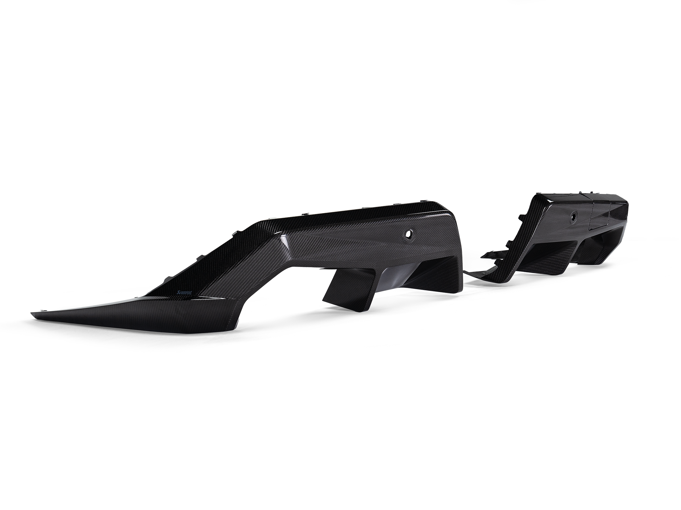 Akrapovic High Gloss Carbon Fiber Rear Diffuser BMW G90 / G99 M5
