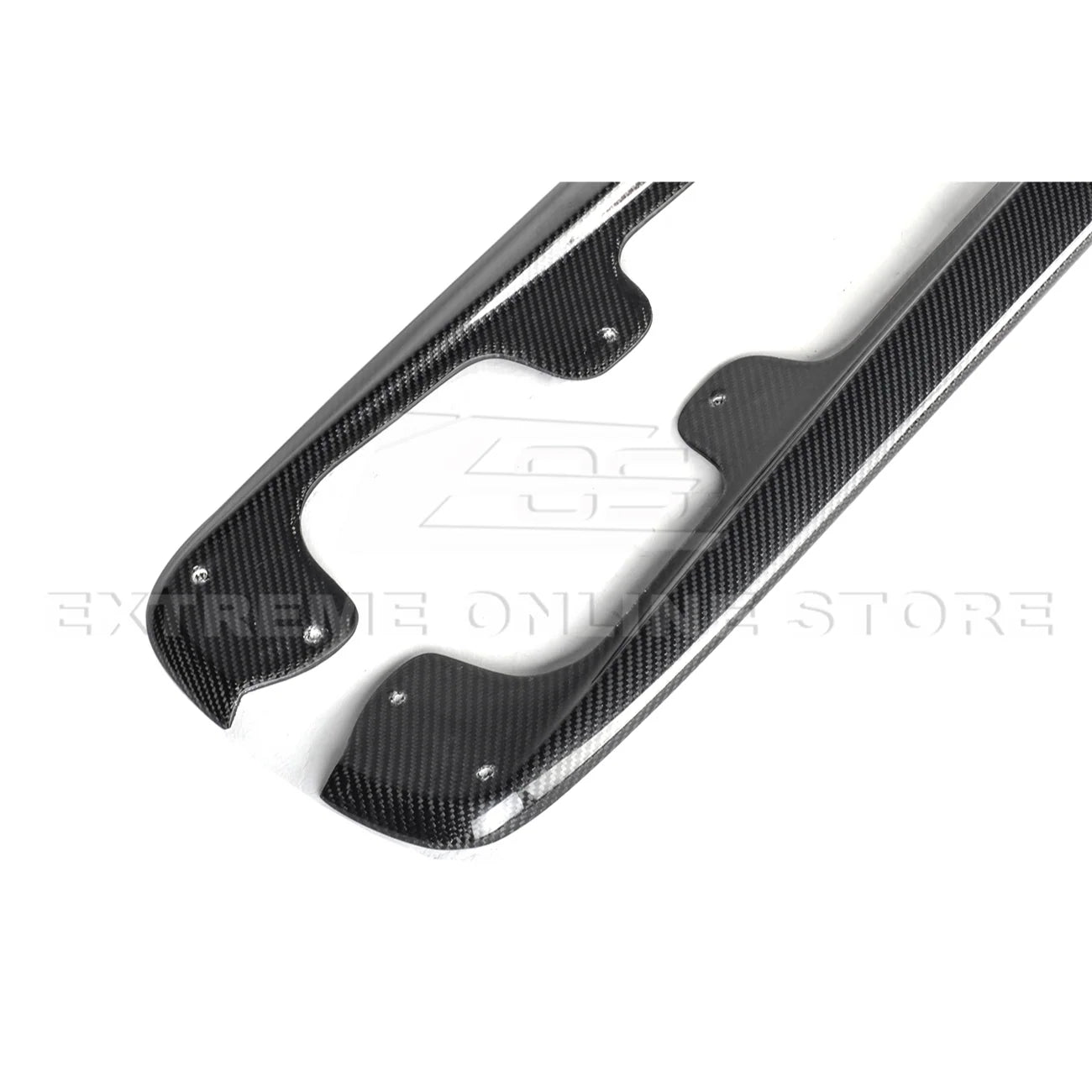 Extreme Online Store Carbon Fiber Front Lip & Side Skirts Package C6 Corvette (2005-2013)