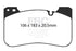 EBC Redstuff Front Brake Pads BMW F90 M5