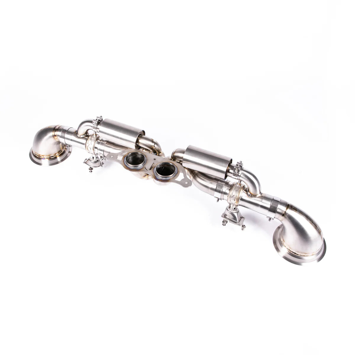 JCR Titanium Valved Race Pipe Porsche 992 GT3 RS