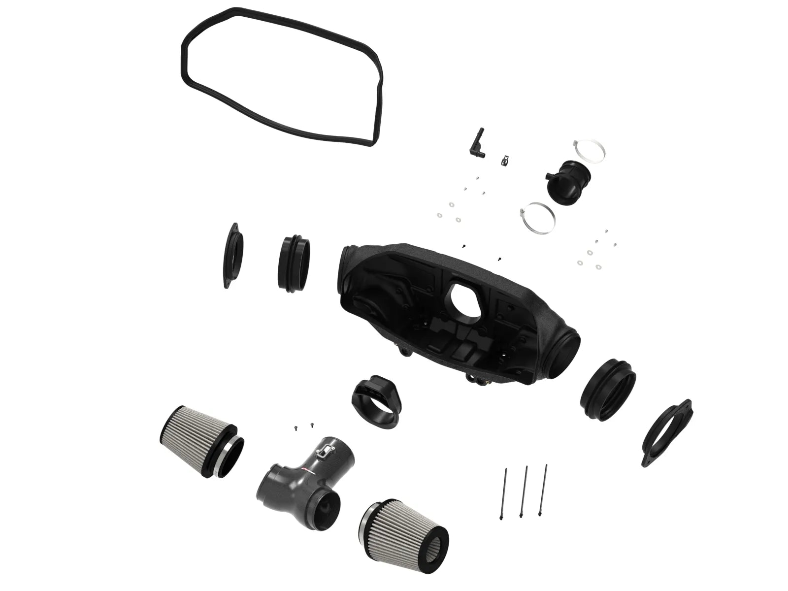 aFe Track Series Carbon Fiber Cold Air Intake System w/Pro DRY S Filters C8 Corvette (2020+)