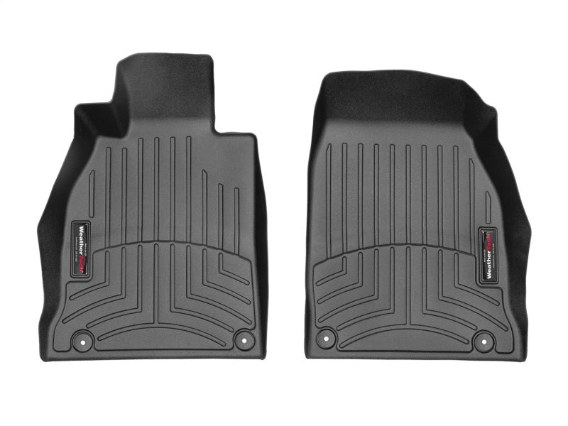 WeatherTech Black Front FloorLiners Porsche 992 Carrera / Turbo (2020+)
