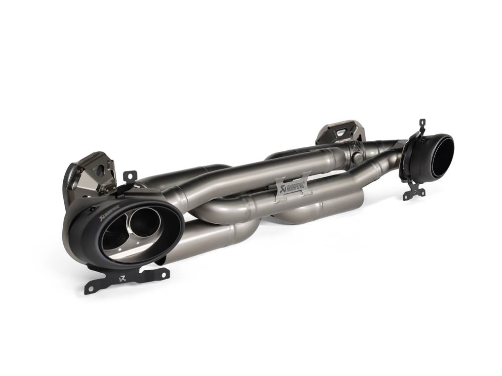 Akrapovic Titanium Slip-On Race Line Exhaust Porsche 992 Carrera (2019+)