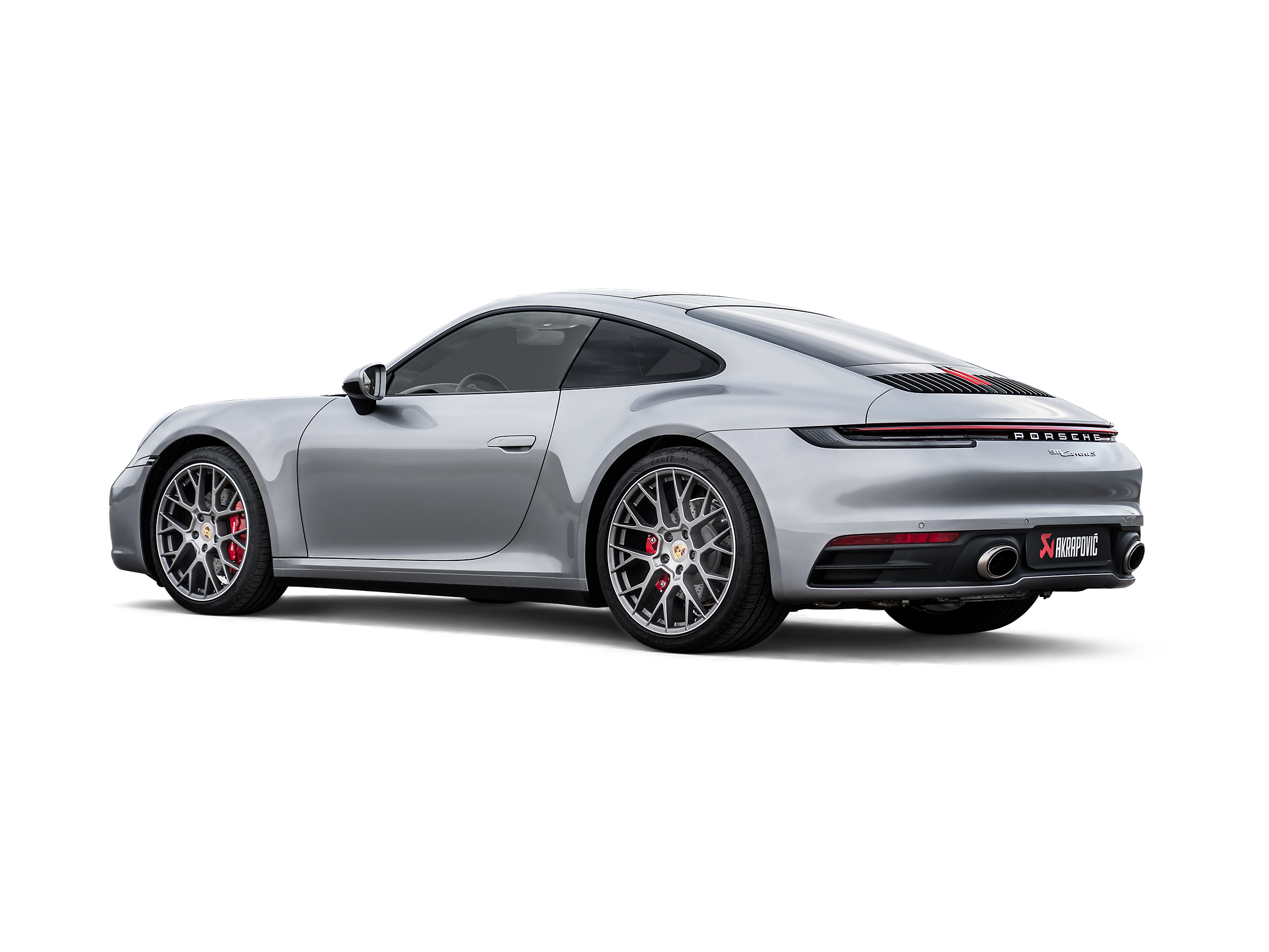 Akrapovic Titanium Slip-On Race Line Exhaust Porsche 992 Carrera (2019+)