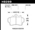 Hawk DTC-60 Front Brake Pads Porsche 987 Boxster / Cayman