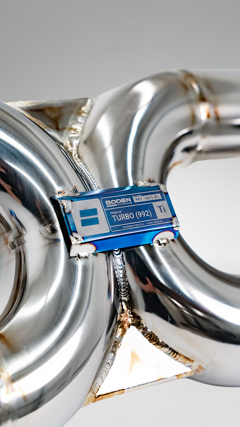 Boden Autohaus Titanium Exhaust Porsche 992 Turbo / Turbo S (2020+)